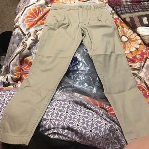 BOYS GAP HUSKY KHAKI PANTS